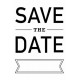 Timbro legno Rico Design - Save the date