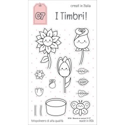 Timbri clear C7 - Sboccia un sorriso