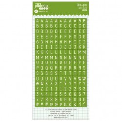 Alfabeto Stickers Jillibean Soup - Green Apple