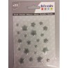 Enamel Dots Artemio - Glitter - Stelle Argento