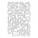 Fustella Sizzix Thinlits T. Holtz - Mini Crazy Cats & Dogs