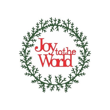 Fustella Cheery Lynn - Joy To The World