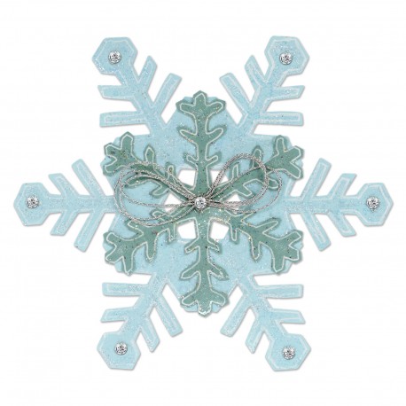 Fustella Sizzix Bigz L - Snowflakes