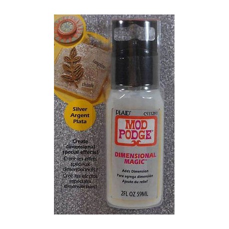 MOD PODGE DIMENSIONAL MAGIC SILVER 2oz. CS11291