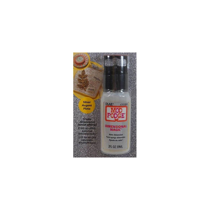 MOD PODGE DIMENSIONAL MAGIC SILVER 2oz. CS11291