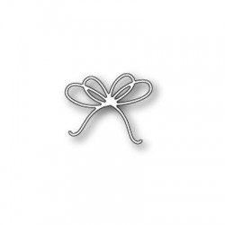 Fustella Memory box Poppy Stamp - String Ribbon Bow