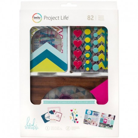 Kit Project Life - Bright Overlays