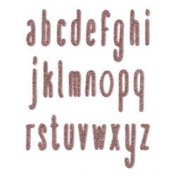 Fustella Impronte D'Autore - Alfabeto Stretto Minuscolo