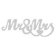 Fustella Sizzix Thinlits - Mr. & Mrs. 2 Mini