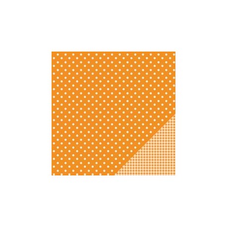 Cartoncino american craft - Apricot dot