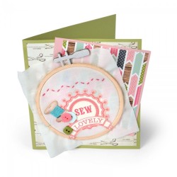 Fustella Sizzix Bigz - Embroidery Hoop