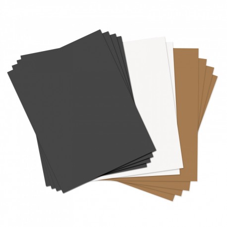 Sizzix Paper Leather Sheets - Fogli Ecopelle 8 1/2 x 11 inch