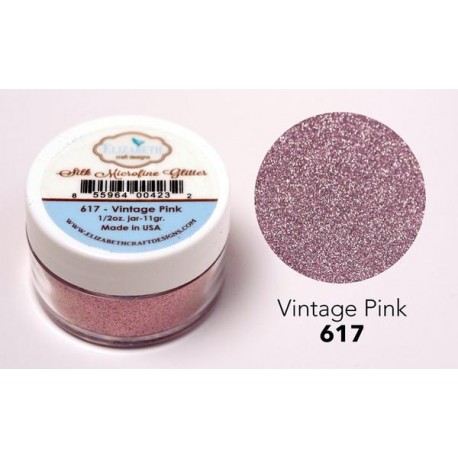 Silk Microfine Glitter - Vintage Pink