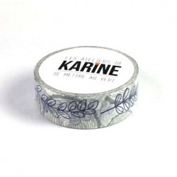 Washi tape-Karine Cazenave-Tapie - Feuilles