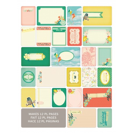 Kit 60 carte - Becky Higgins - Spring