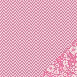 Cartoncino american craft - Begonia chevron