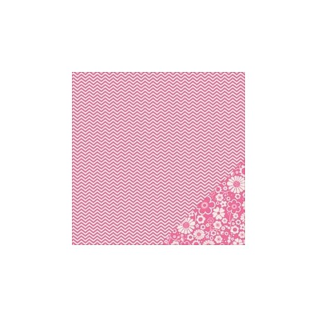 Cartoncino american craft - Begonia chevron