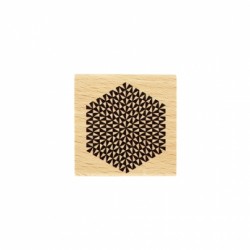 Timbro legno Florileges - HEXAGONE RAYONNANT