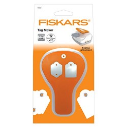 Punch Fiskars - Tag Maker - Scallop & Standard