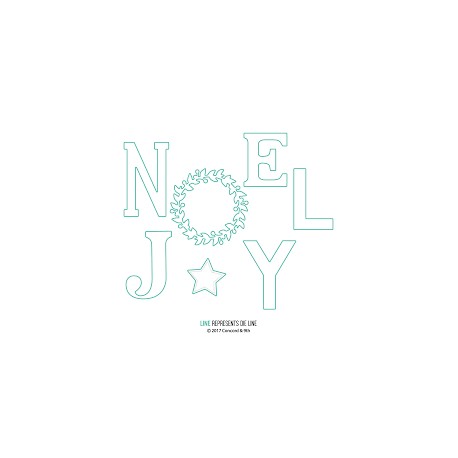 Fustella Concorde & 9th - Joyful Noel Dies