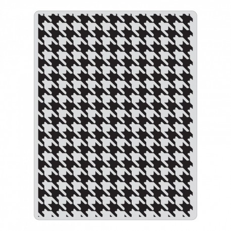 Embossing Folder Tim Holtz - Houndstooth