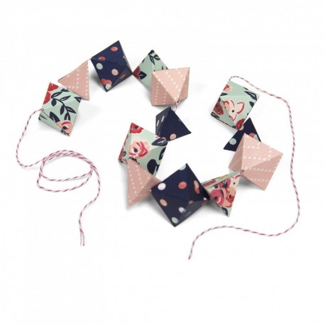 Fustella Sizzix Bigz - Geometric Garland