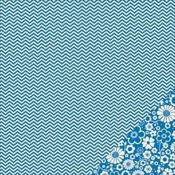 Cartoncino american craft - Marine chevron