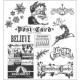 Timbro Cling Tim Holtz - Mini Holidays