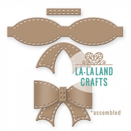 Fustella La-La Land Crafts - Stitched Bow