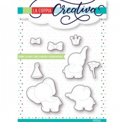 Fustella La Coppia Creativa - Elefanti