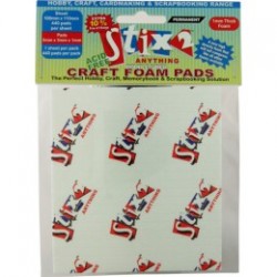 Craft foam pads 5x5x1 mm - 440 quadretti - Stix2   