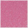 Gomma crepla glitterata adesiva - Rosa - 20x30 cm