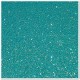 Gomma crepla glitterata adesiva - Turchese - 20x30 cm