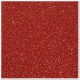 Gomma crepla glitterata adesiva - Rosso - 20x30 cm
