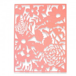 Fustella Sizzix Thinlits - Country Rose