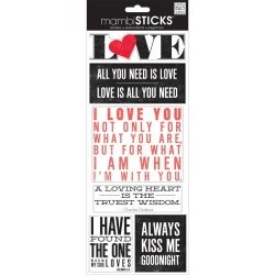 Me&My Big Ideas - Mambi Sticks - Love