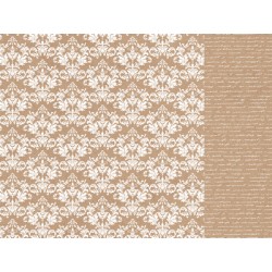 Carta KaiserCraft - Kraft Damask