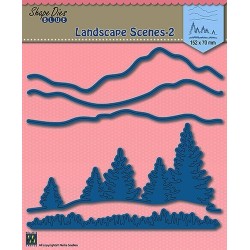 Fustella Nellie Snellen - "landscape scene-2"