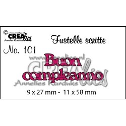 Fustella CreaLies - Buon compleanno