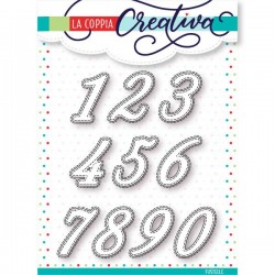 Fustella La Coppia Creativa - NUMERI CUCITI