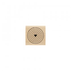 Timbro legno Florileges - CIBLE AMOUREUSE