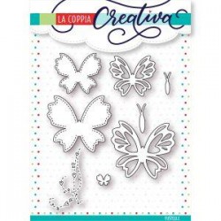 Fustella La Coppia Creativa - Farfalle