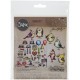 Bundle Fustelle e Timbri coordinati Tim Holtz - Mini Bird Crazy & Things