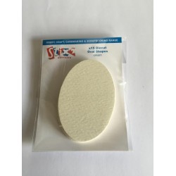 Die Cut Oval Shapes - 15 pezzi - Cream - Stix2