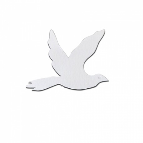 Die Cut Bird Shapes - 15 pezzi - Bianco - Stix2