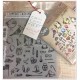 Bundle Fustelle e Timbri coordinati Tim Holtz - Mini Bird Crazy & Things