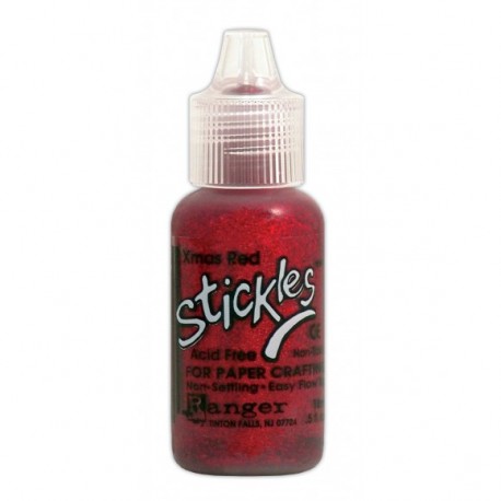 Stickles Glitter Glue - Ranger - RED