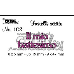 CREALIES - Fustella - Il mio battesimo - CLFS103