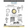 Timbro Cling - Chou & Flowers - "MON INTERIEUR"