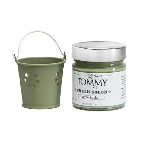 VERDE SALVIA - CHALK COLOR - Linea Shabby - Tommy Art 